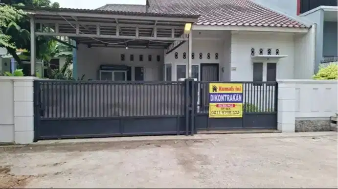 DISEWAKAN RUMAH TINGGAL DEKAT KOTA WISATA CIBUBUR