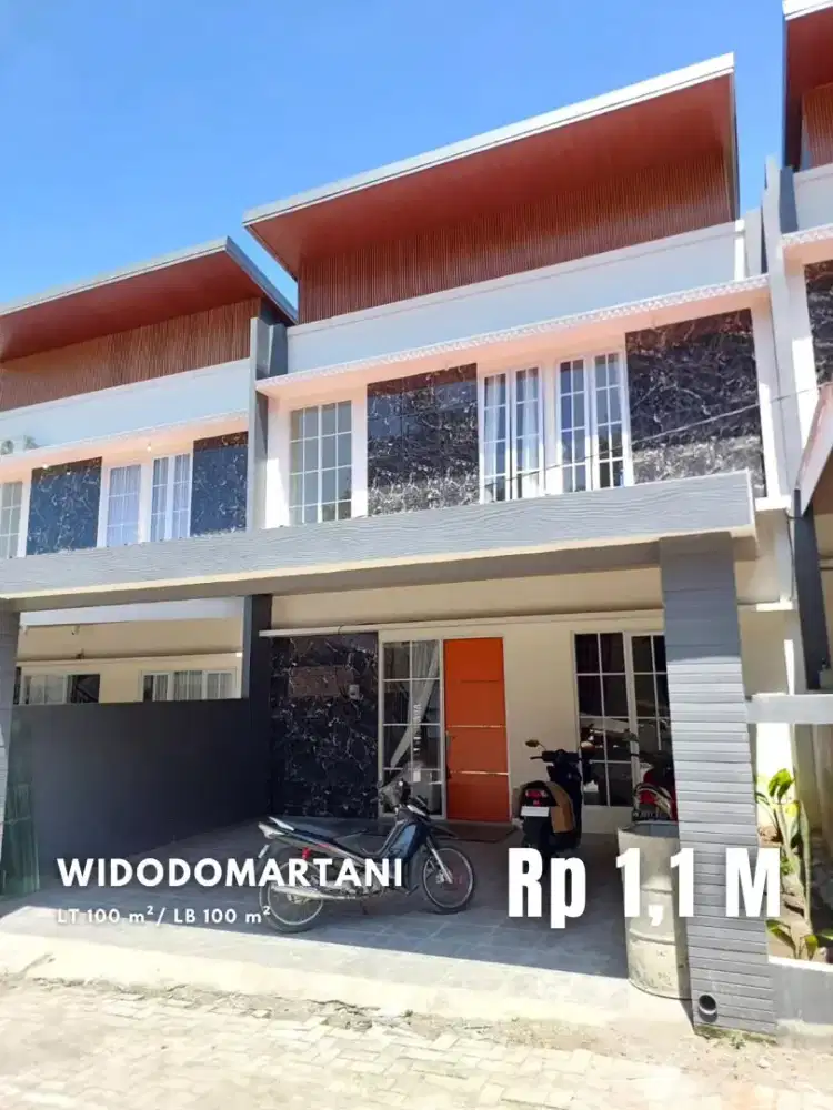 Dijual Rumah 2 Lantai Bonus furniture dekat Pasar Jangkang