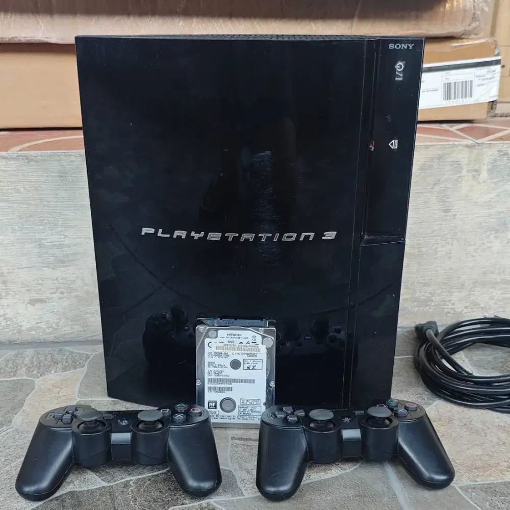 PS3 Fat 60GB Ylod  Free Hardisk Sata 500Gb