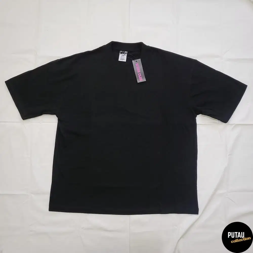 Kaos Oversize Boxy | XL | Hitam