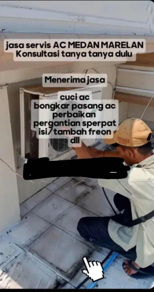 SERVICE AC MEDAN MARELAN