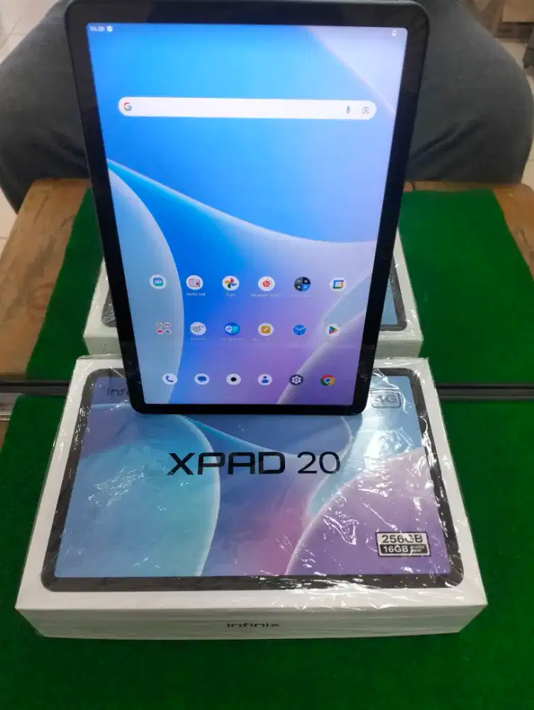 infinix XPAD 20 4G ram 8/256gb lengkap mulus