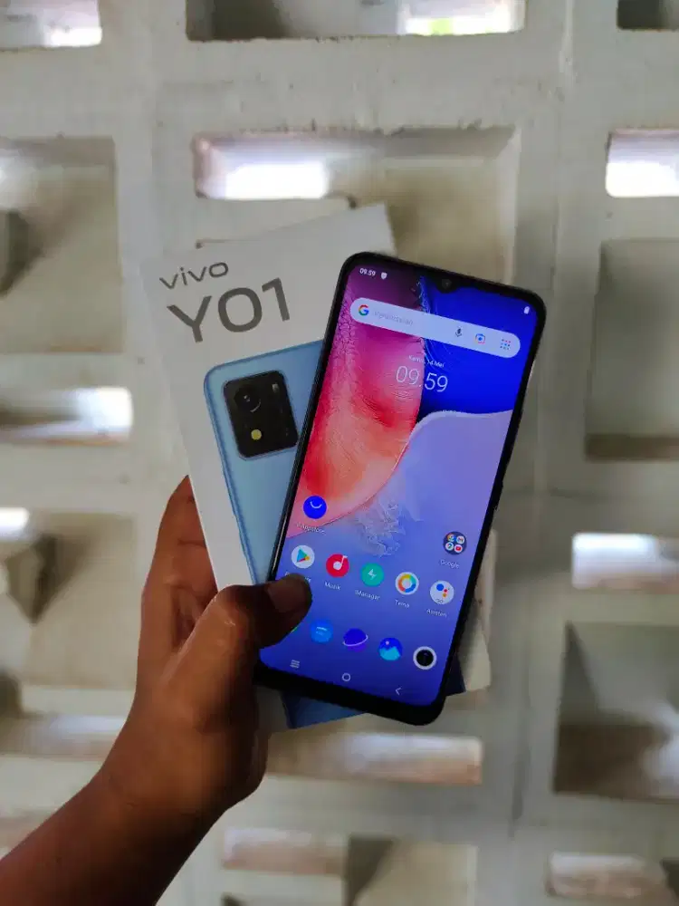 Vivo Y01 2/32GB Normal bekas pakai