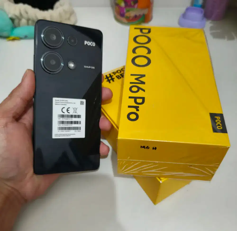 POCO M6 Pro 4g 8/256 Black Fullset