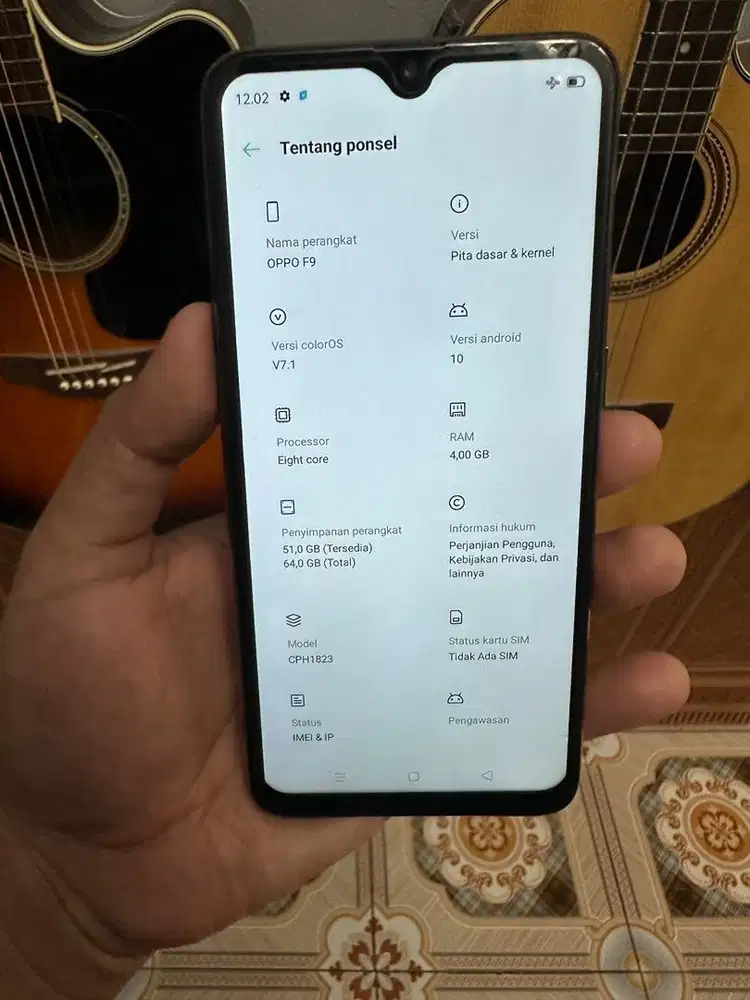 Oppo F9 batangan
