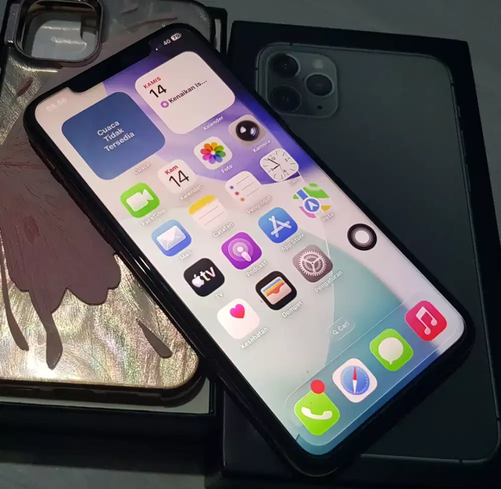 iPhone 11 Pro Max 256 inter lama,pribadi mlus lengkap