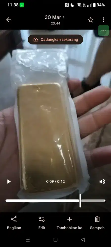Emas Cukim total 10 kg K24 (99,up%)