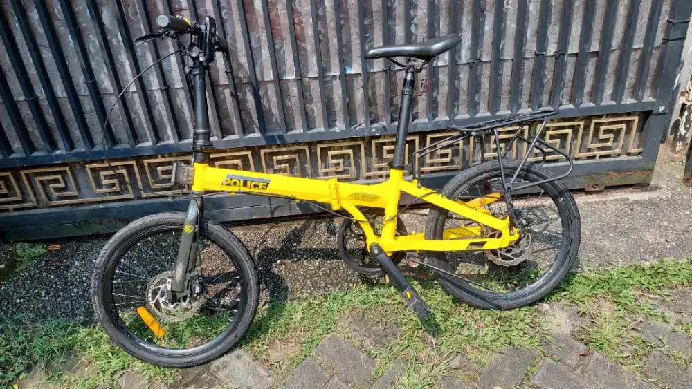 Sepeda Lipat Element Police Texas Bike To Work 20 Inch