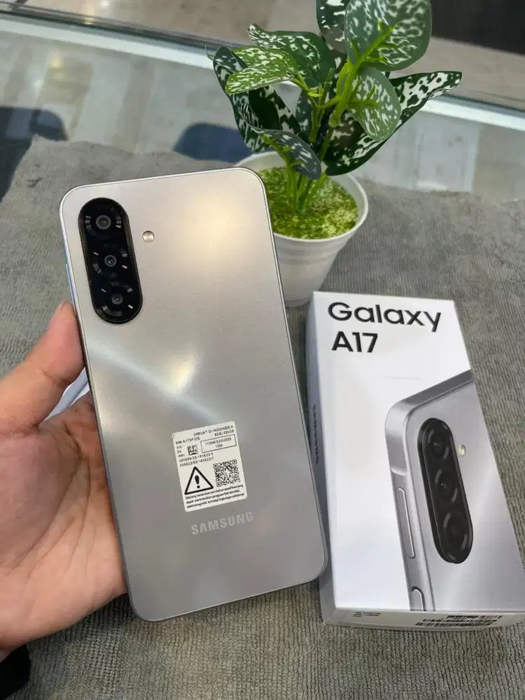 Samsung A17 8/256 Grey Garansi Resmi sein fullset