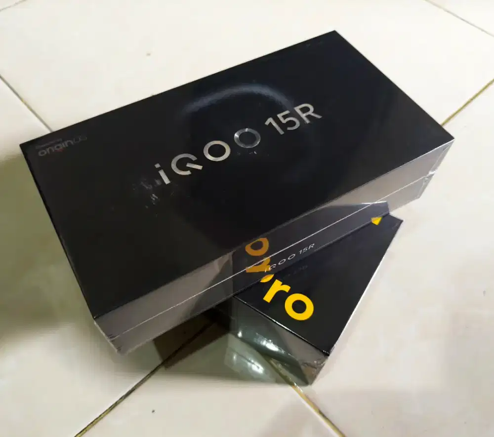 IQOO 15R Ram 12/256 Baru Segel Garansi Resmi 1 Tahun