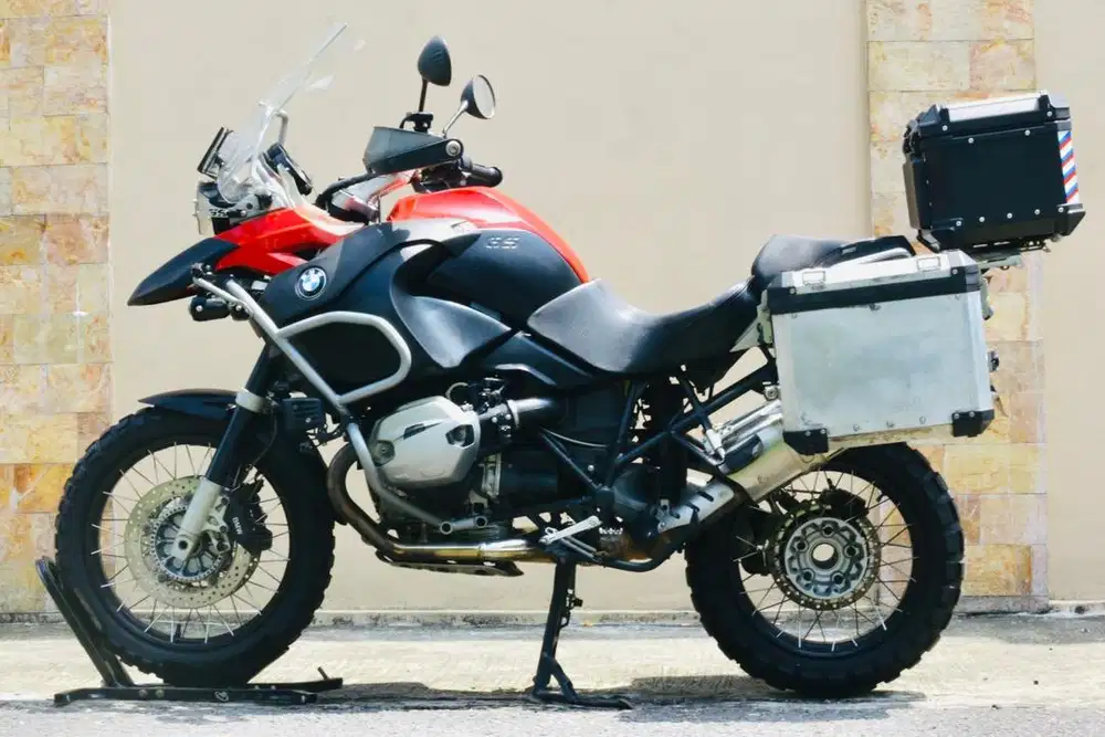 BMW GS K25 R1200 like new mesin sehat unit siap turing jauh nyaman