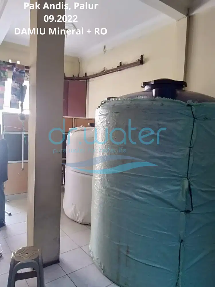 Paket Pasang Depot Air Minum Isi Ulang Lengkap Mesin