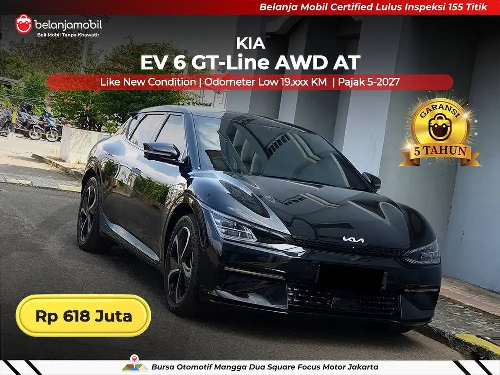 [ LOW KM 19RB ] KIA EV 6 EV6 GT-Line AWD AT 2023 2024