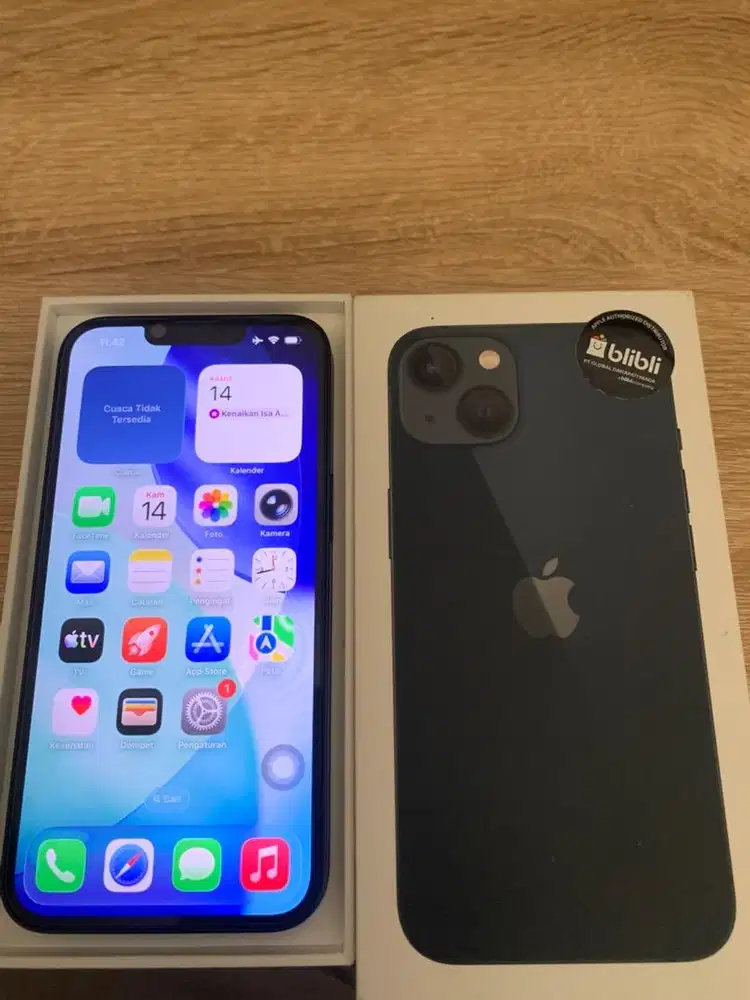 IPHONE 13 128GB IBOX GARANSI ON 2026