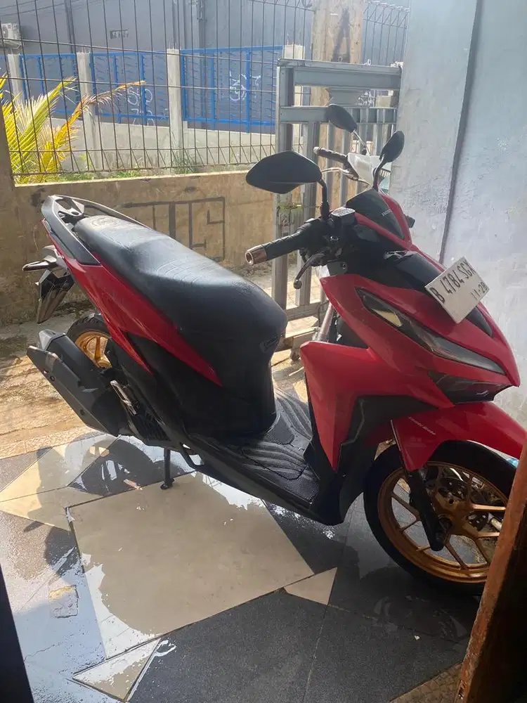 Honda Vario 125 CBS ISS 2018 Bjaksel Lok Cimanggis depok