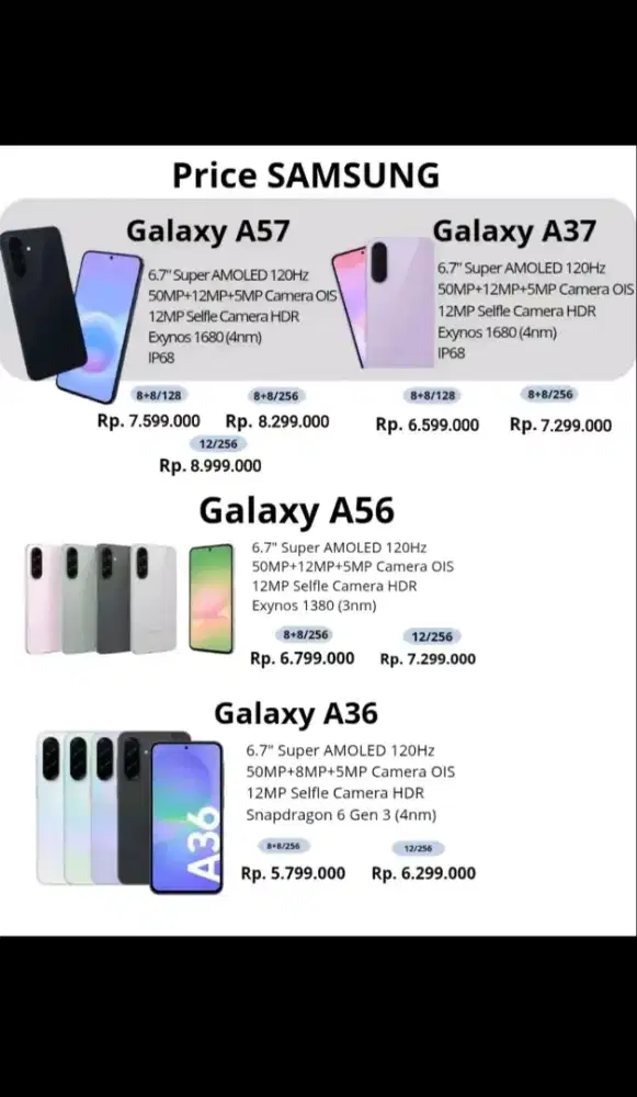 SAMSUNG GALAXYNYA S26 SERIES BONUS HINGGA 5JUTAAN