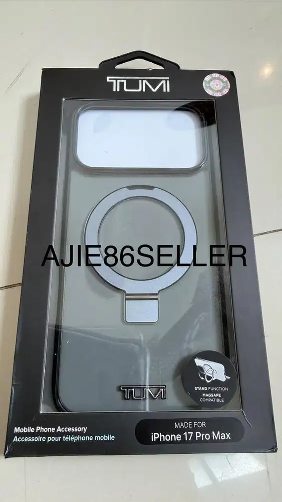 WTS TUMI CASE IPHONE 17 PRO MAX LIKE NEW