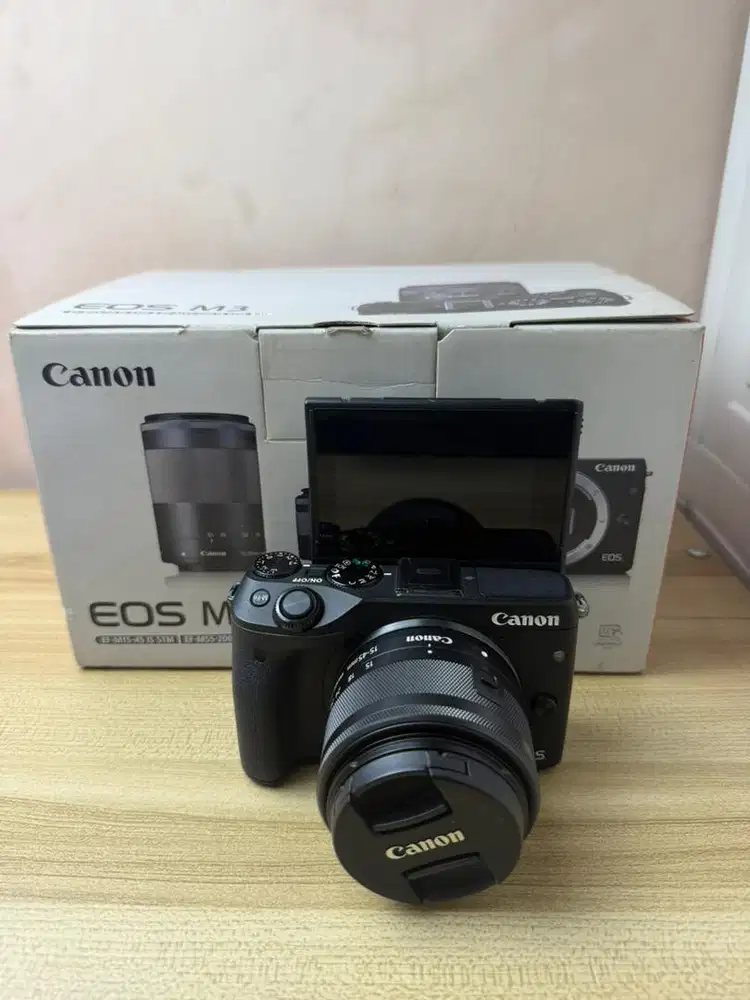 Canon Mirrolles M3 Fullshet box lengkap