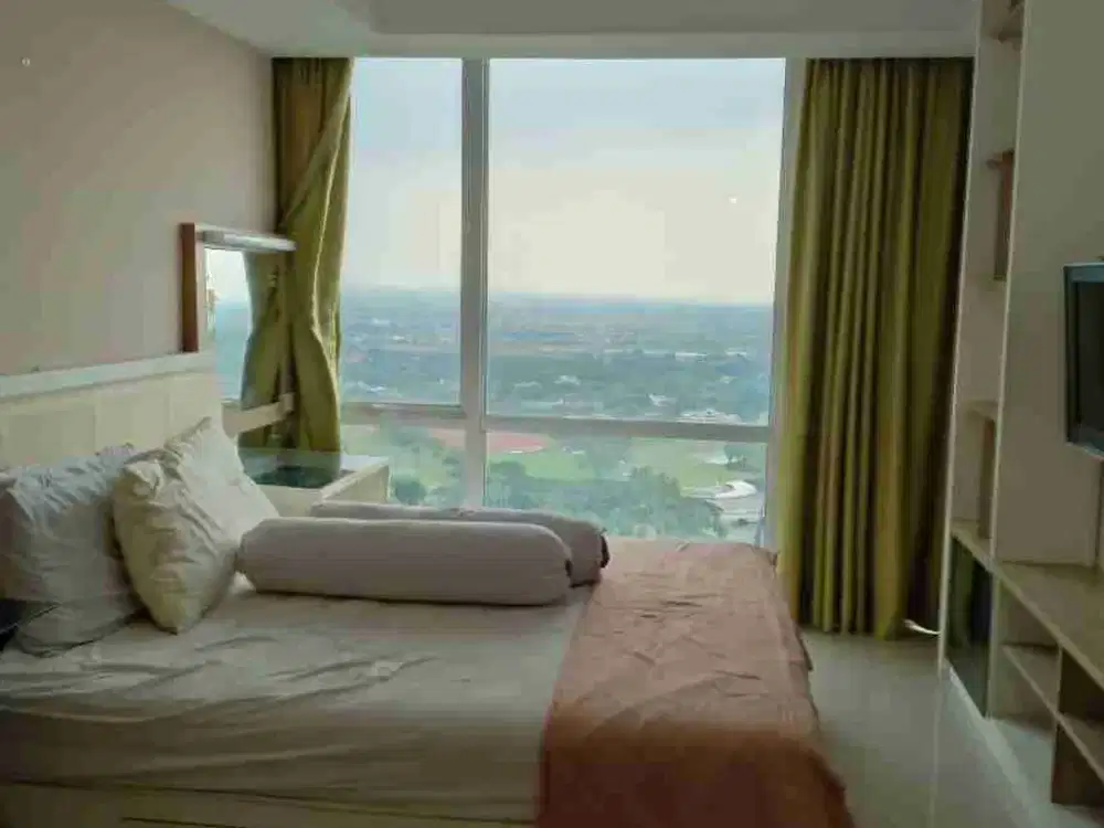 Disewakan Pertahun U Residence Tower 1 Full Furnished Golf View