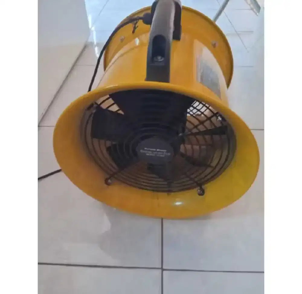 Blower Ventilator 10 Inch dan Selang Blower Flexible Dutch 5 Meter