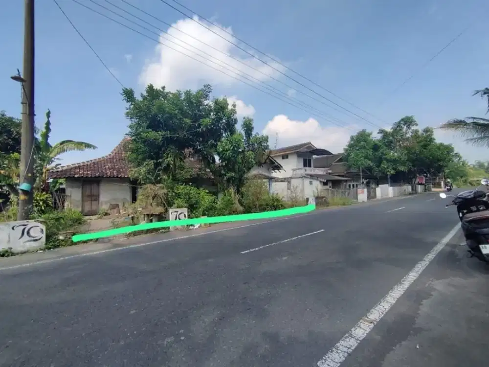 Tanah bagus di palagan km 12,5 dekat perum elit fasco mention, Rs sari husada