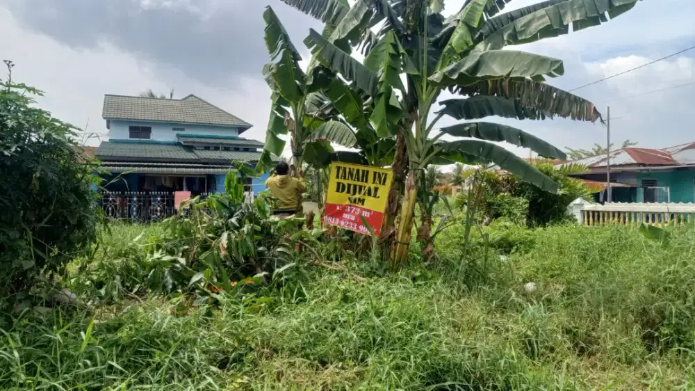 Dijual tanah di marelan pasar 4 barat 373m² SHM (19 x 19,65 )