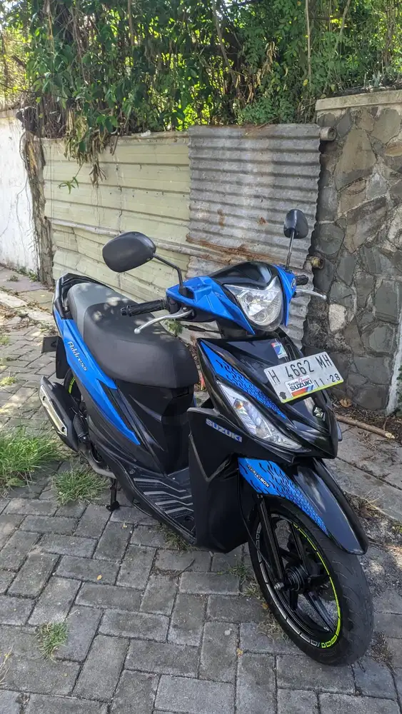Suzuki Address Fi 2023 Biru