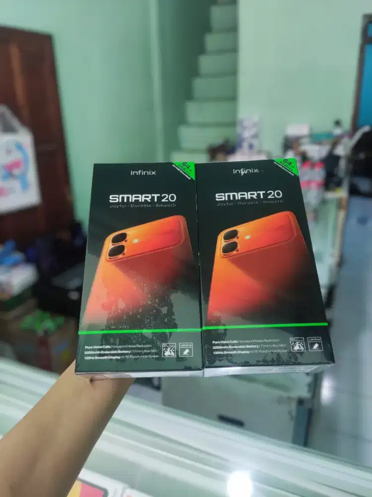 Infinix Smart 20 4/128GB — Garansi Resmi Infinix