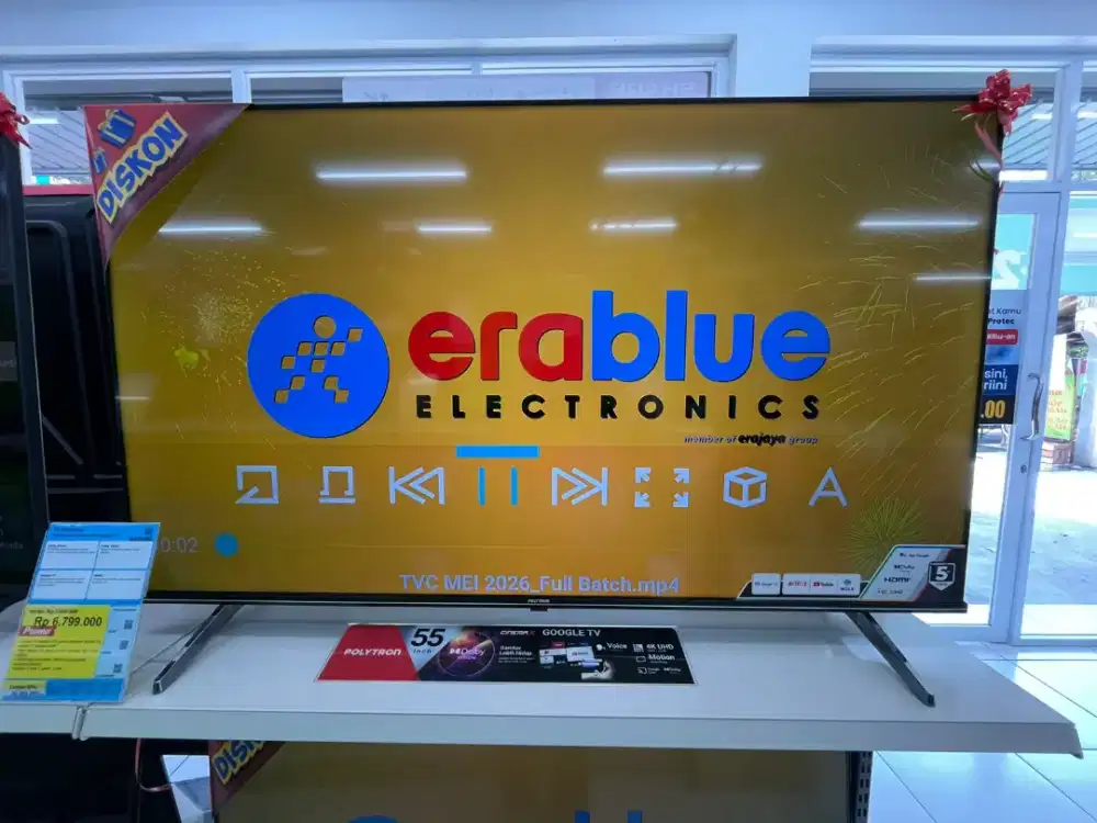 TV POLYTRON 55INCH