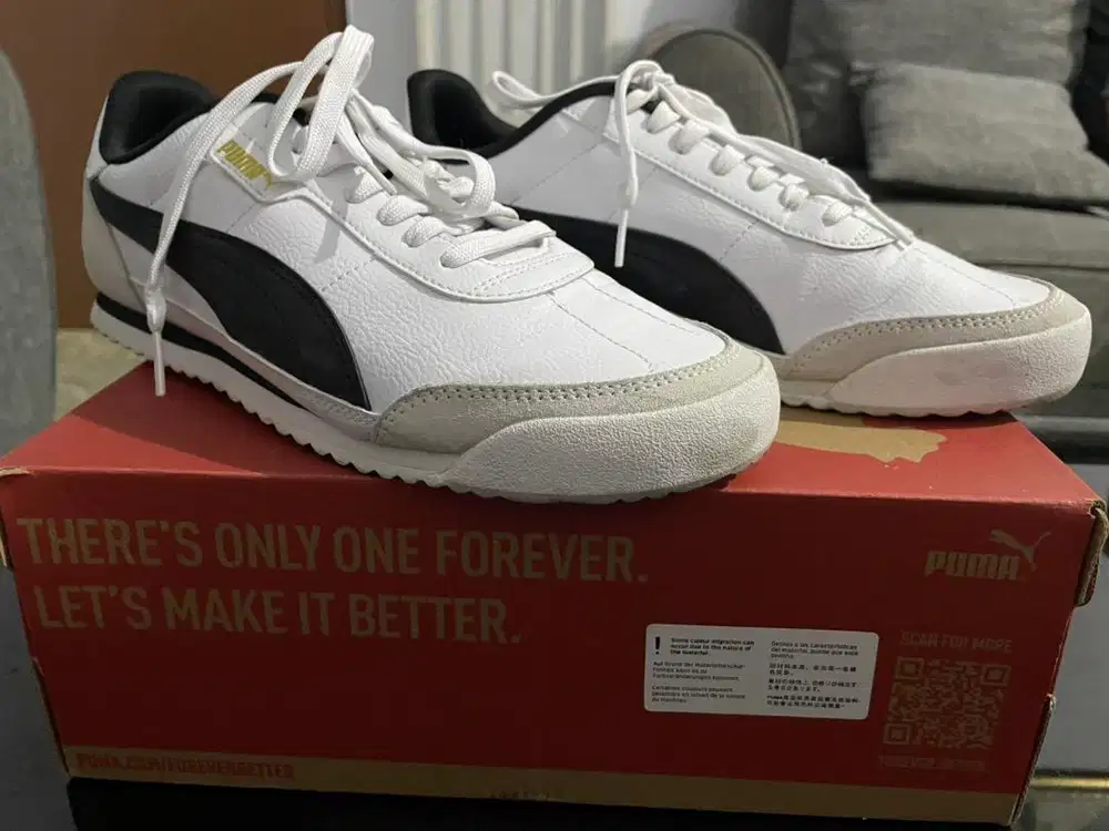 Sepatu Puma Turino II OG white