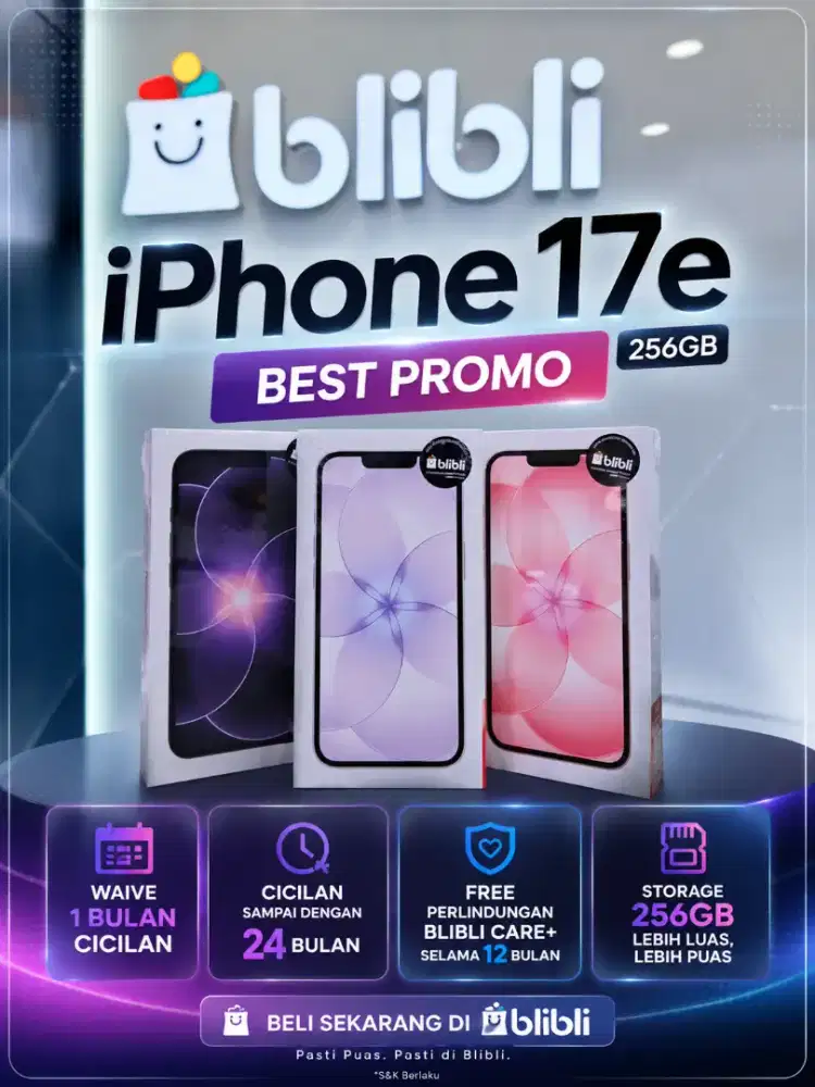IPHONE 17e 256GB - BLIBLI GALAXY MALL 2 SURABAYA