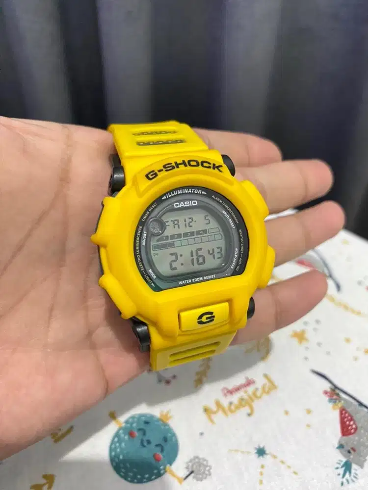 G-Shock DW-003 Yellow Vintage Original