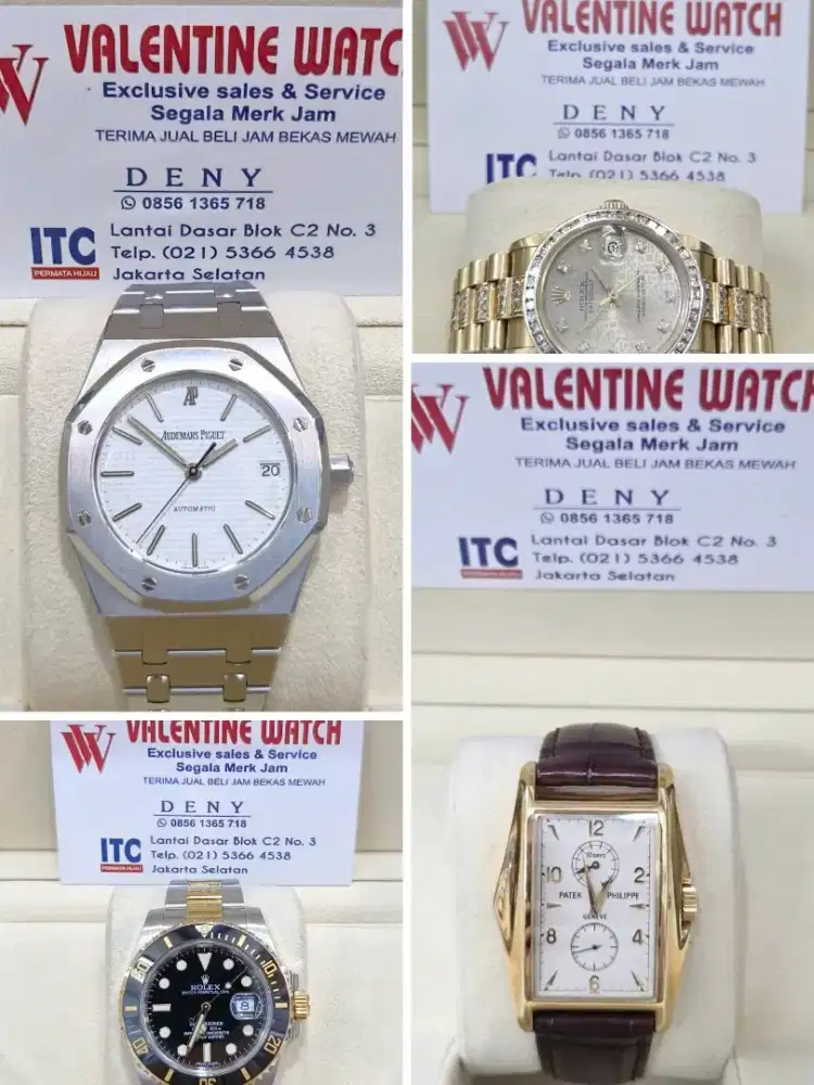 MEMBELI JAM BEKAS VANCLEEF BVLGARI DELACOUR GERALD GENTA CORUM CONCORD