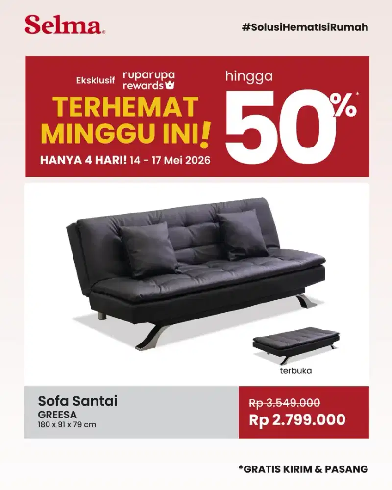Sofa Bed / Sofa Tidur Murah