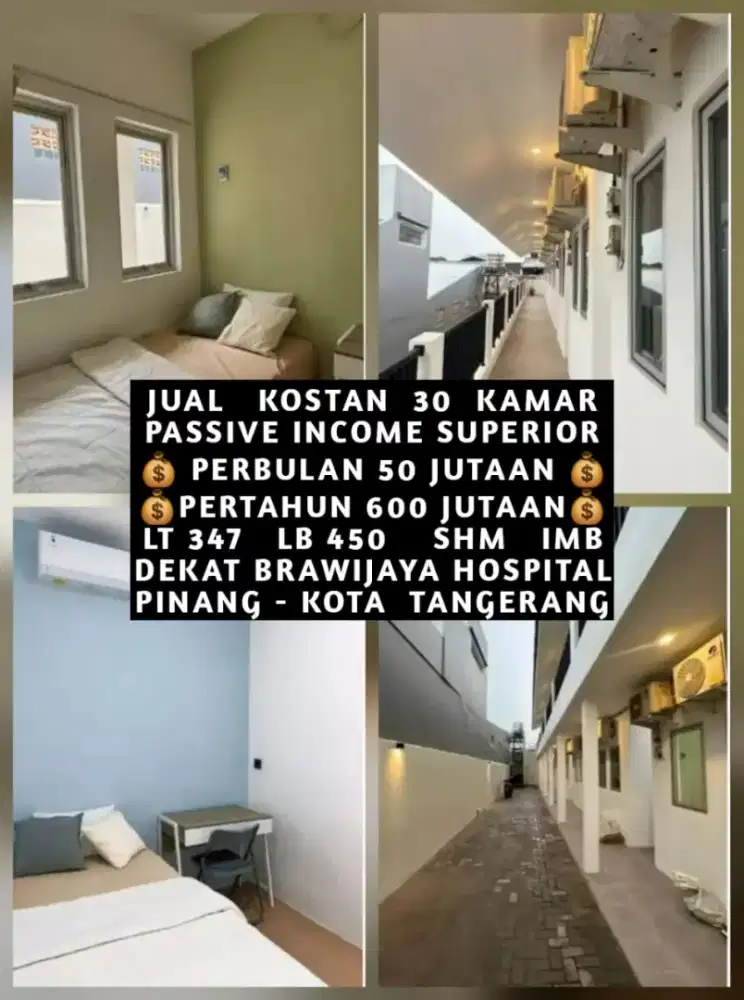JUAL CEPAT KOST KOSAN KOSTAN DEKAT GRAHA RAYA PINANG KOTA TANGERANG