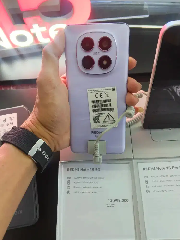 Redmi Note 15 5G promo cicilan homecredit bunga 0% free 1-2x angsuran