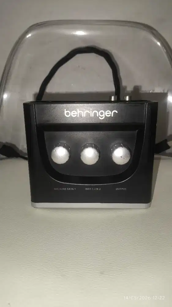 behringer um2 u-phoria soundcard audio interface