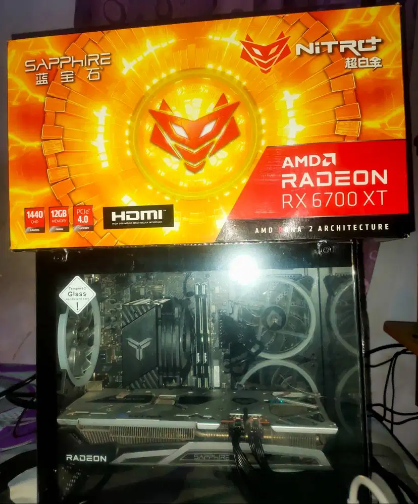 VGA: Sapphire Nitro+ AMD Radeon Rx 6700 XT