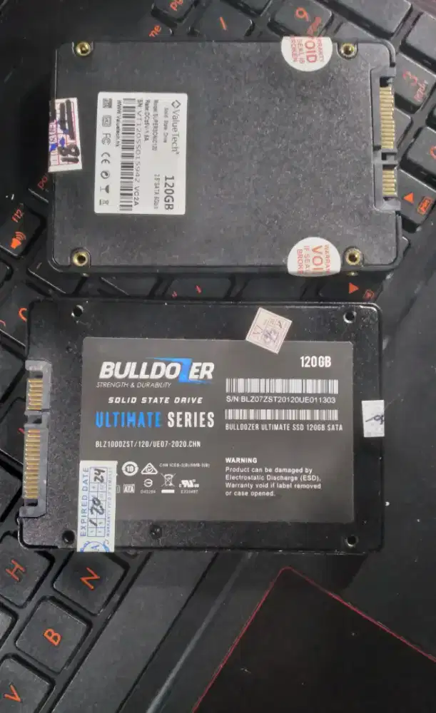 Ssd sata 120gb ori segel
