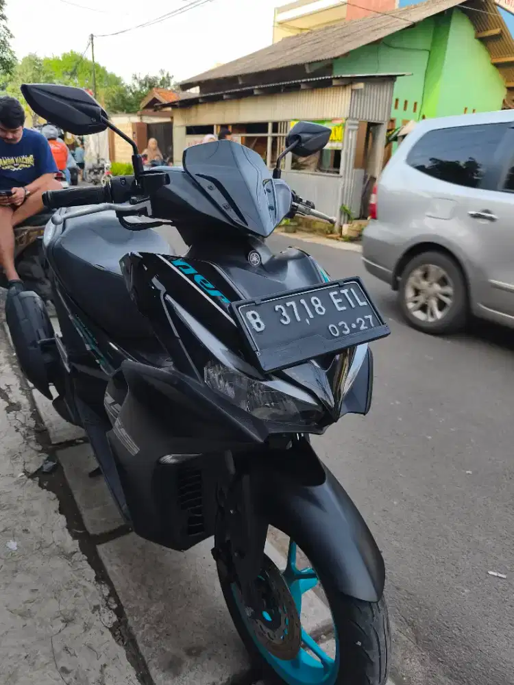 JUAL YAMAHA AEROX 2022 KM 28 RB