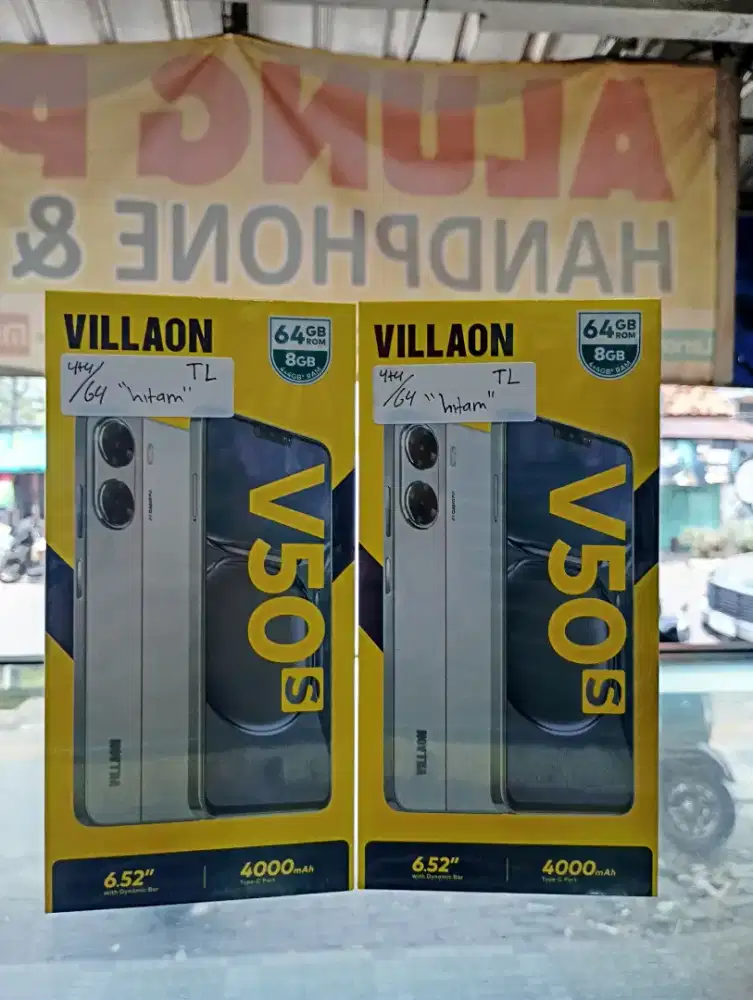 VILLAON V50S RAM TOTAL 8GB / 64GB