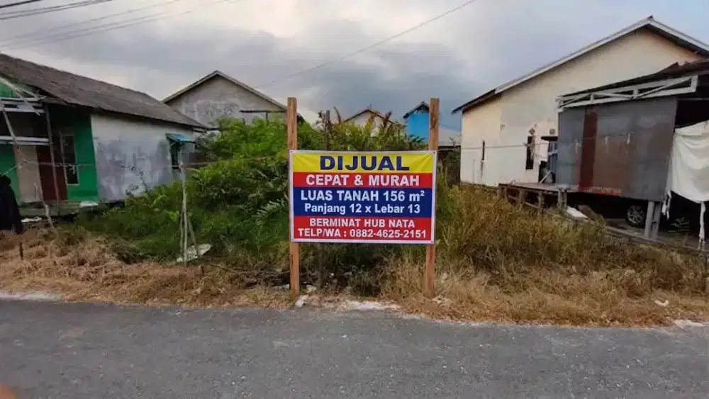 Dijual Tanah di HKSN Komplek Suryanata