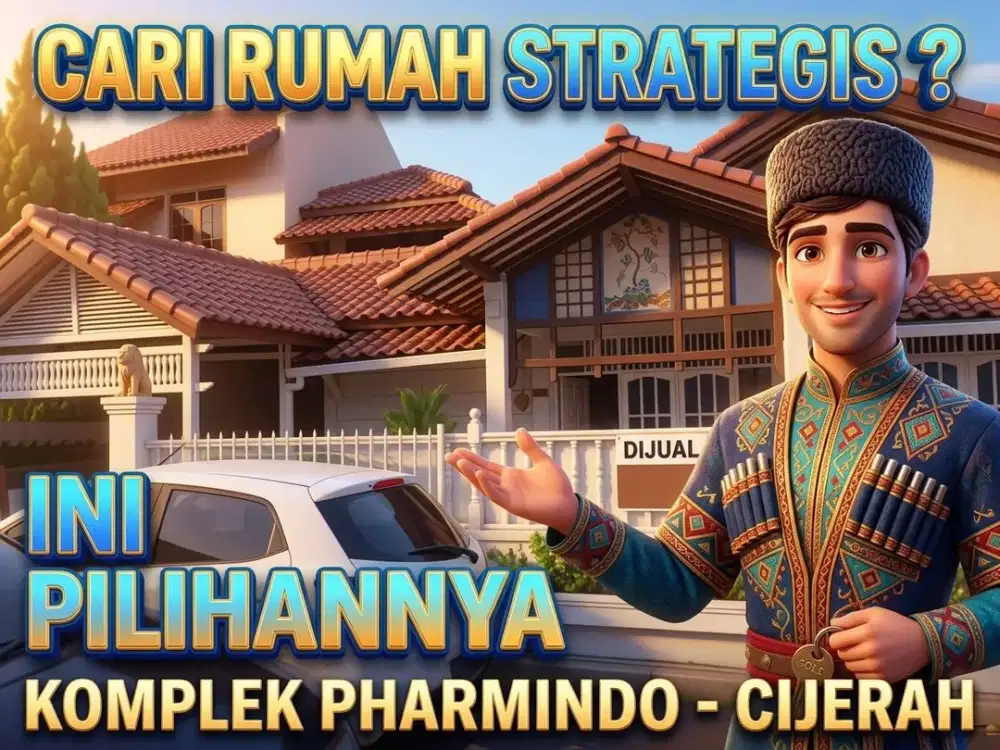 JUAL RUMAH MURAH DI, PHARMINDO, CIJERAH, MELONG, CIMAHI SELATAN