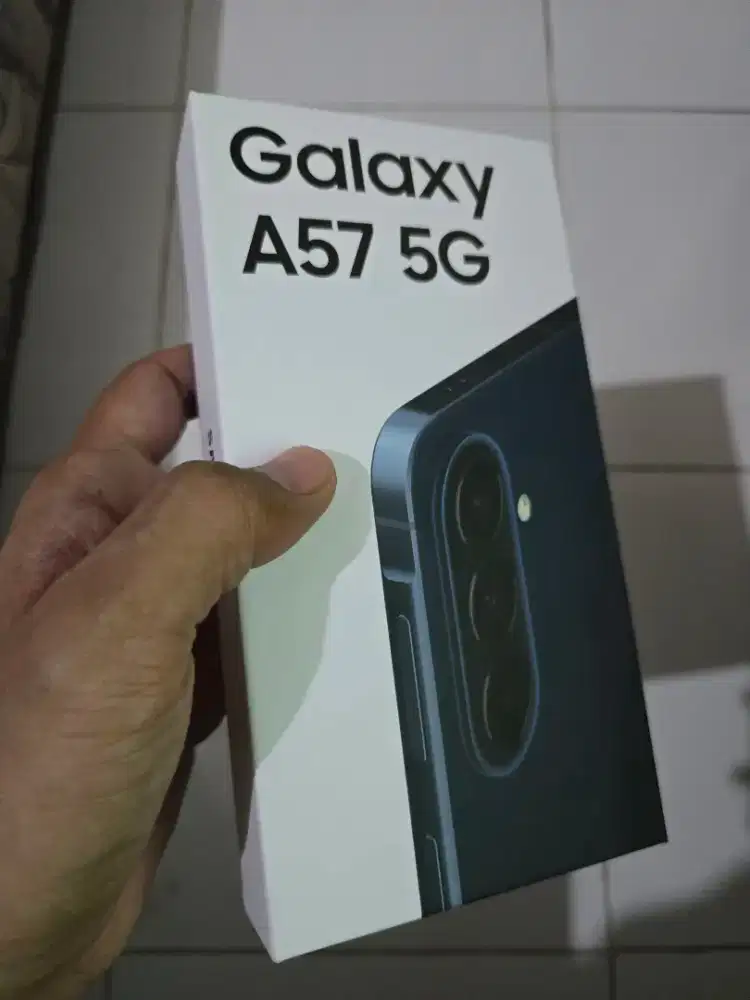 Jual samsung A57 8/256 GB mulus like new baru buka segel