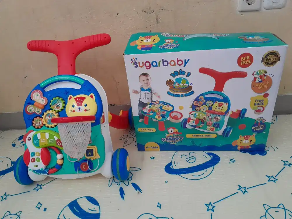 Sugar Baby 10 in 1 Premium aktivity  Walker & Table