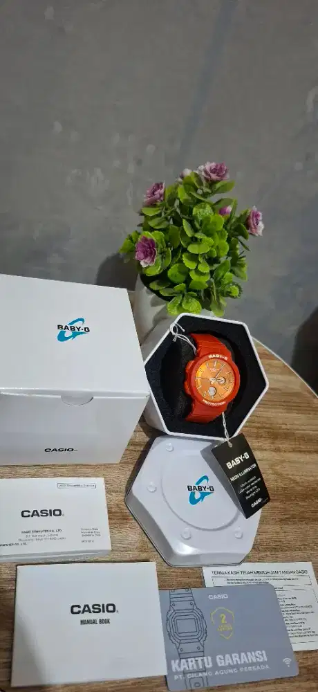 Jam tangan baby G orange