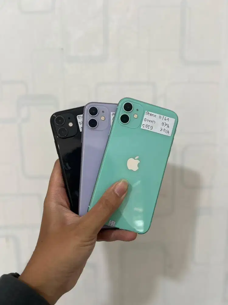 Iphone 11 64gb 3jutaan all op