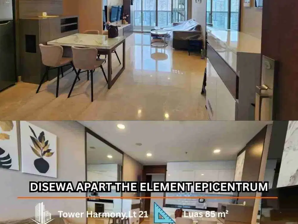DISEWA Apartemen The Element Epicentrum