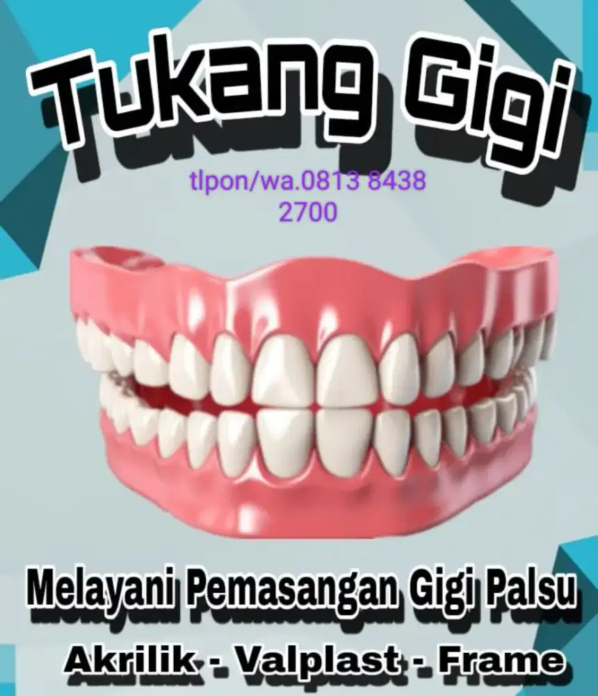 Pemasangan gigi dengan bergaransi