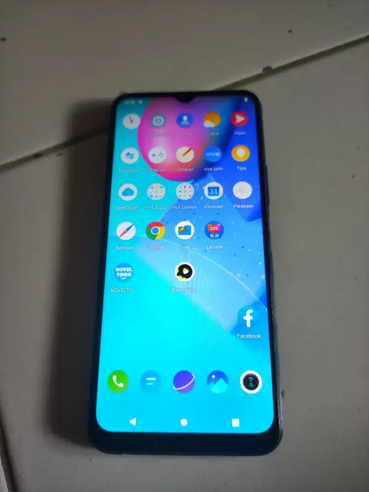 Jual vivo Y12s, ram 3/32, hp plus kabel charger aja